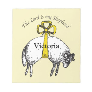 Christlich Der Herr ist mein Hirte Psalm 23 Notizblock