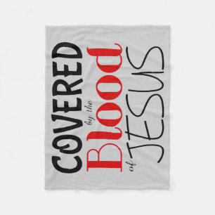 Christlich DURCH BLUT DES JESUS Fleece Blanket