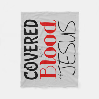 Christlich DURCH BLUT DES JESUS Fleece Blanket