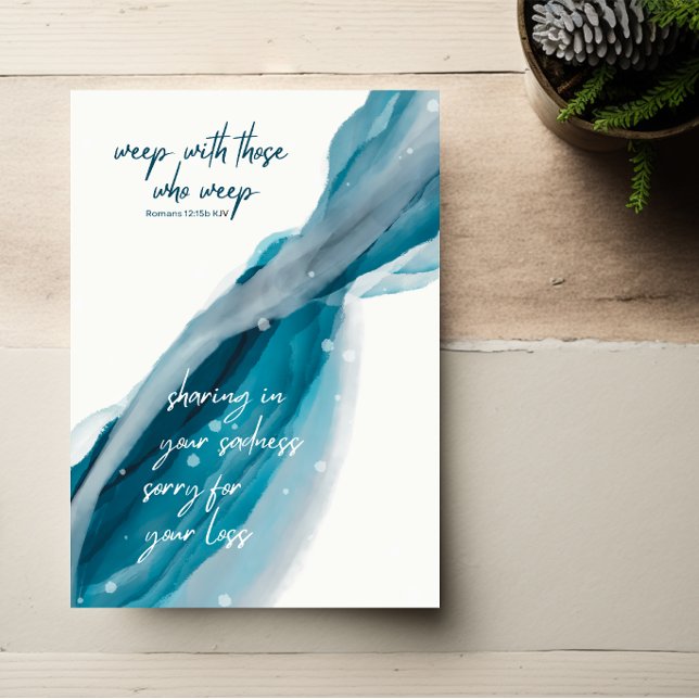 Christlich | Entschuldigung für Ihren Verlust | Sy Karte (Von Creator hochgeladen)