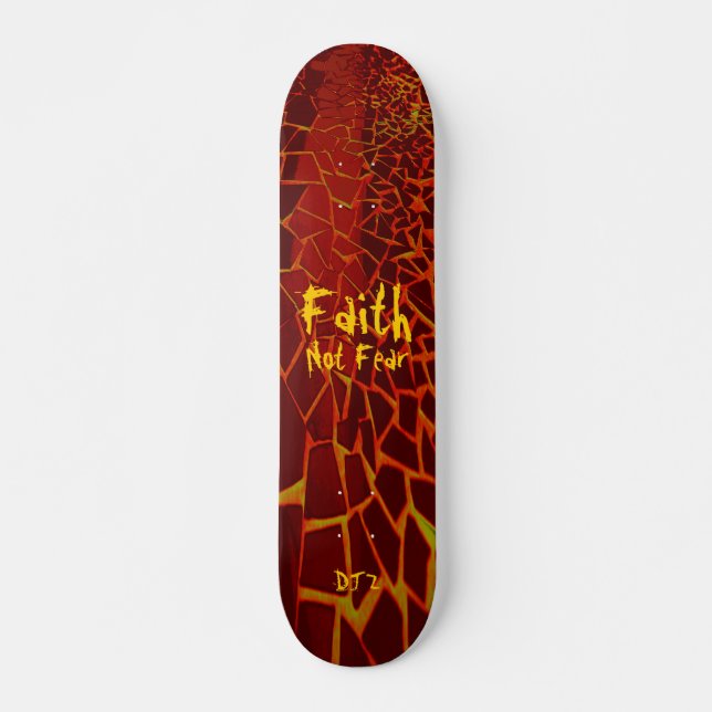 Christlich Faith Skateboard (Vorne)
