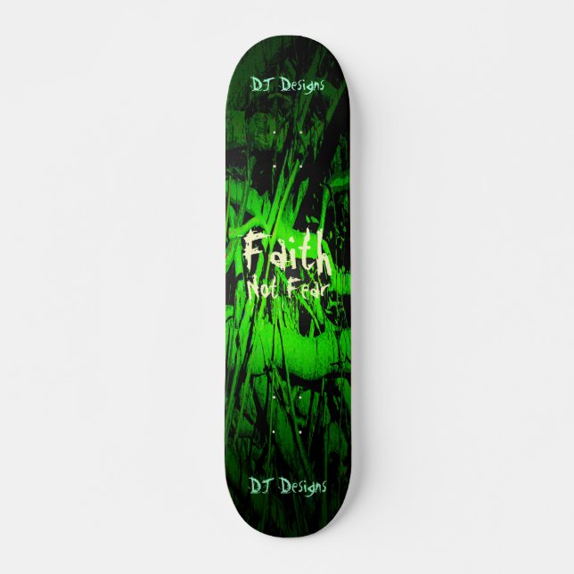 Christlich Faith Skateboard (Vorne)