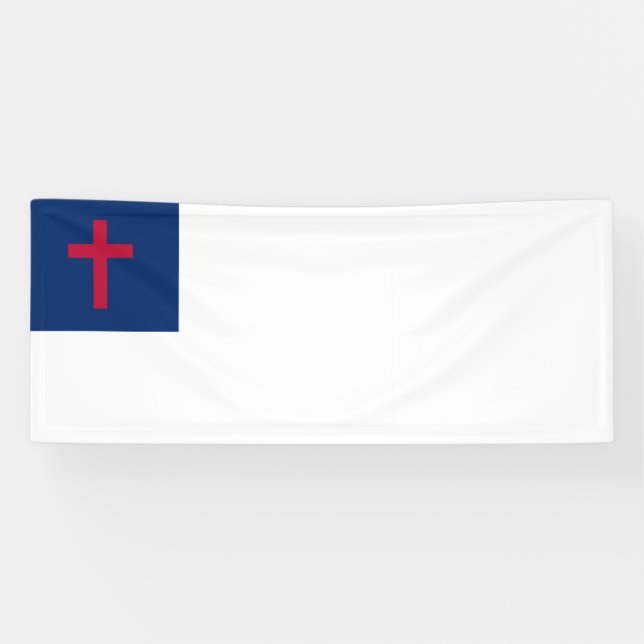 Christlich-Flaggen-Banner Banner (Horizontal)