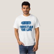 Christlich für das Leben, christliches Shirt, Cust