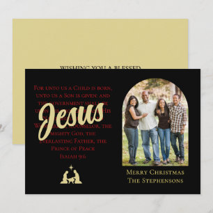 Christlich FÜR UNS Jesaja Foto Weihnachten