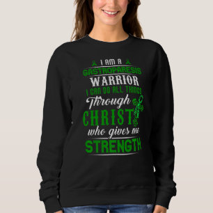 Christlich Gastroparesis Warrior ich kann alles tu Sweatshirt