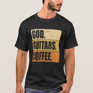 Christlich Gitarrist Gitarrist I God Guitars Co T-Shirt