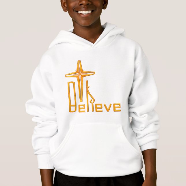 Christlich glauben hoodie (Vorderseite)