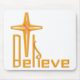 Christlich glauben mousepad