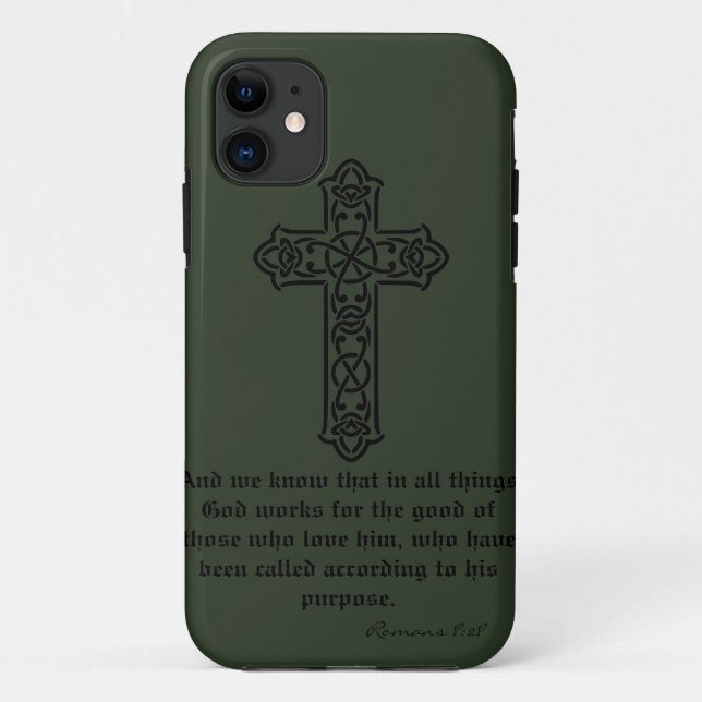 Christlich Grace Dark Green Case (Rückseite)
