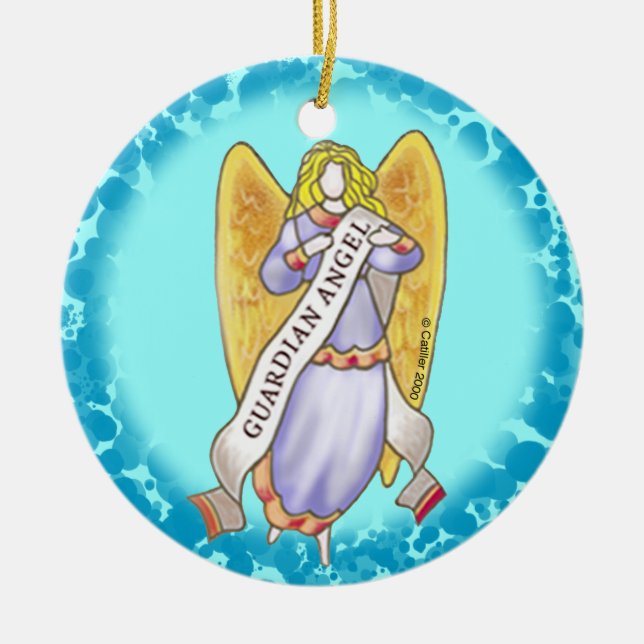 Christlich Guardian Angel Ornament (Vorne)