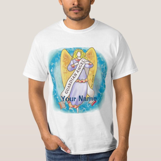 Christlich Guardian Angel T - Shirt (Vorderseite)