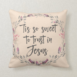 Christlich Hymn Lyric Kissen