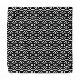 Christlich Ichthys Jesus Fish Bandana Halstuch