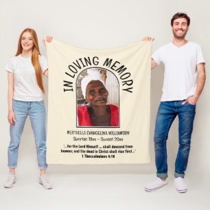 CHRISTLICH IN LIEBENDEM SPEICHERFOTO FLEECEDECKE