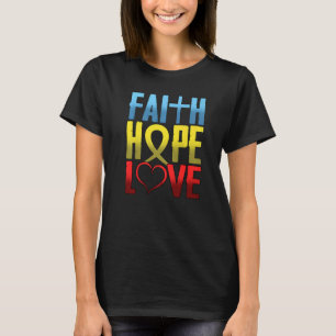 Christlich Inspiration Glaube Hoffnung Liebe Relig T-Shirt