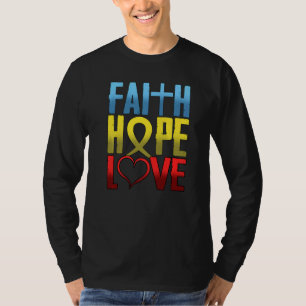 Christlich Inspiration Glaube Hoffnung Liebe Relig T-Shirt