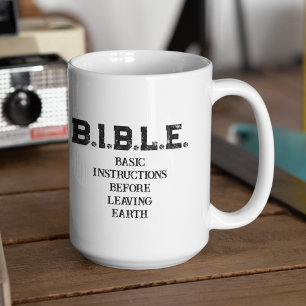 Christlich inspirierende Kaffeetasse