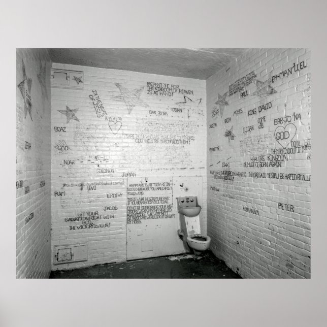 CHRISTLICH JAIL CELL GRAFFITI POSTER (Vorne)