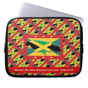 Christlich JAMAICAN GRENADIAN Laptopschutzhülle