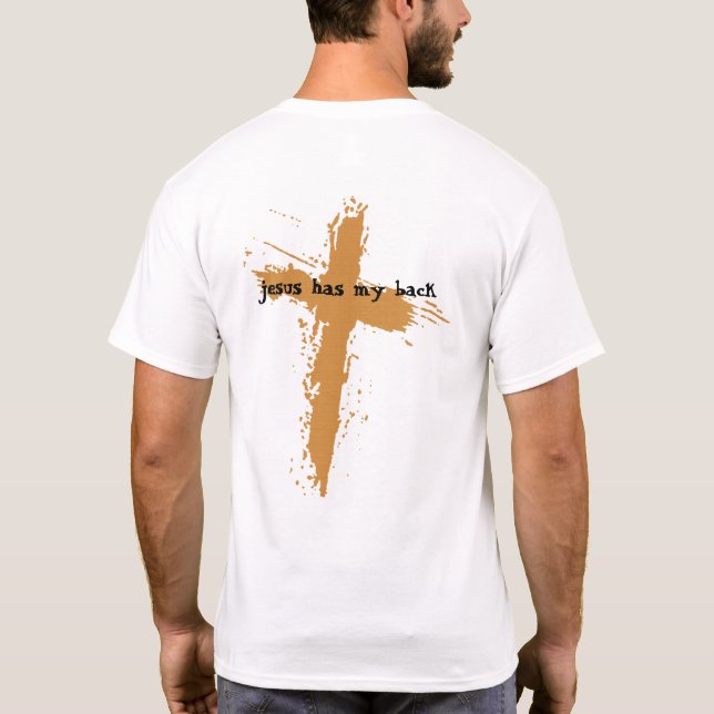 Christlich Jesus Christus Kreuz Jesus hat meinen R T-Shirt (Rückseite)