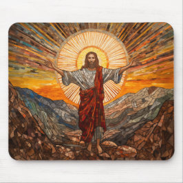 Christlich, Jesus Christus unser Erretter, Religiö Mousepad
