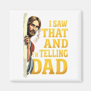 Christlich Jesus, den ich sah, dass ich Vater 1 sp Magnet