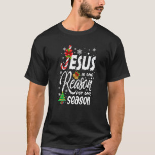 Christlich Jesus der Grund Weihnachten Strumpf Stu T-Shirt