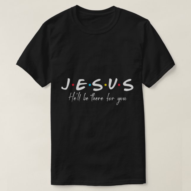 Christlich Jesus Hell ist da für euch Liebe wie Je T-Shirt (Design vorne)