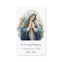 Christlich-katholische Mariengebet-Karte