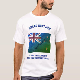 Christlich KIWI NEW ZEALAND VATER T-Shirt