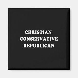 Christlich-konservativer Republikaner Magnet