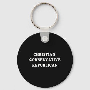 Christlich-konservativer Republikaner Schlüsselanhänger