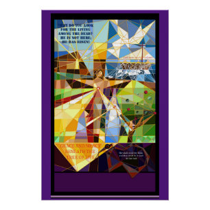 Christlich Lent Easter Banner Poster