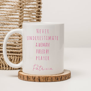 Christlich mit Gebet-Individuelle Name gespeist Ro Kaffeetasse