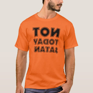 Christlich Nicht Heute Satan Umgekehrter Spiegel T-Shirt