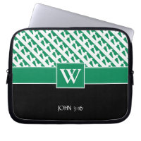 Christlich NIGERIA FLAG Monogramm