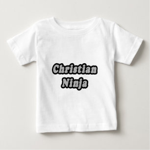 Christlich Ninja Baby T-shirt