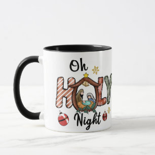 Christlich - Oh Heilige Nacht - Weihnachten Tasse