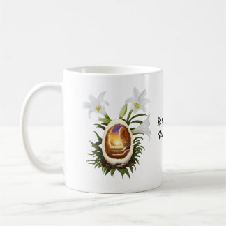 Christlich Ostern Er ist Rised Egg Höhle Thorn Cro Kaffeetasse