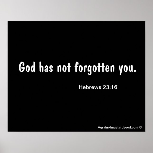 Christlich Poster (Vorne)