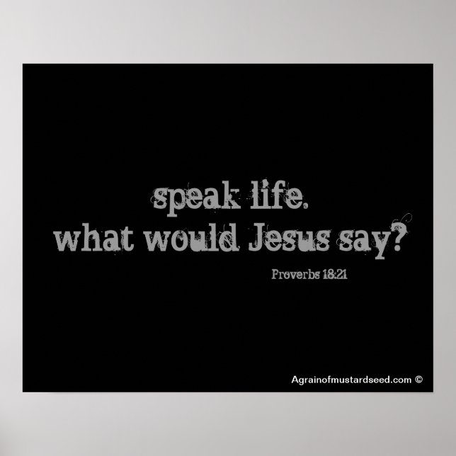 Christlich Poster (Vorne)