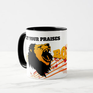Christlich PRAISES ROAR Lion Tasse