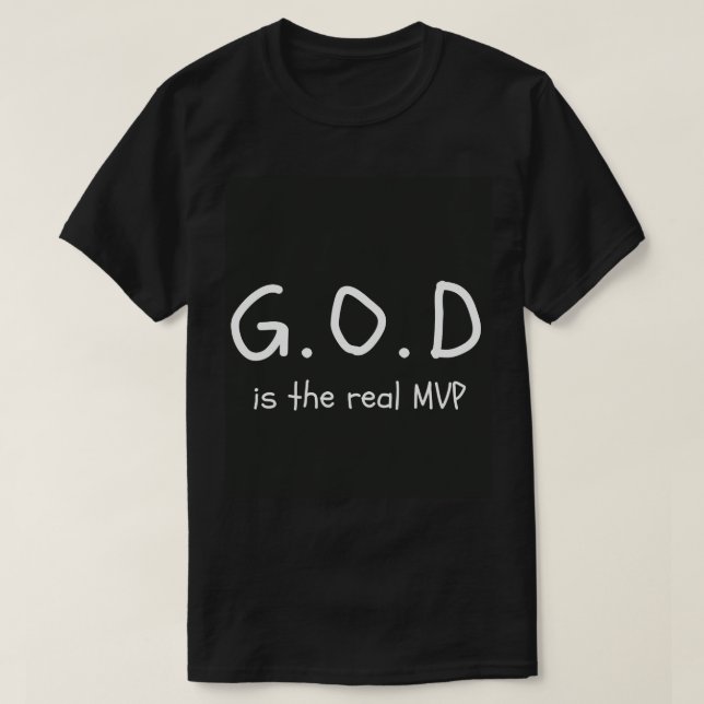 Christlich Real Dark T - Shirt (Design vorne)