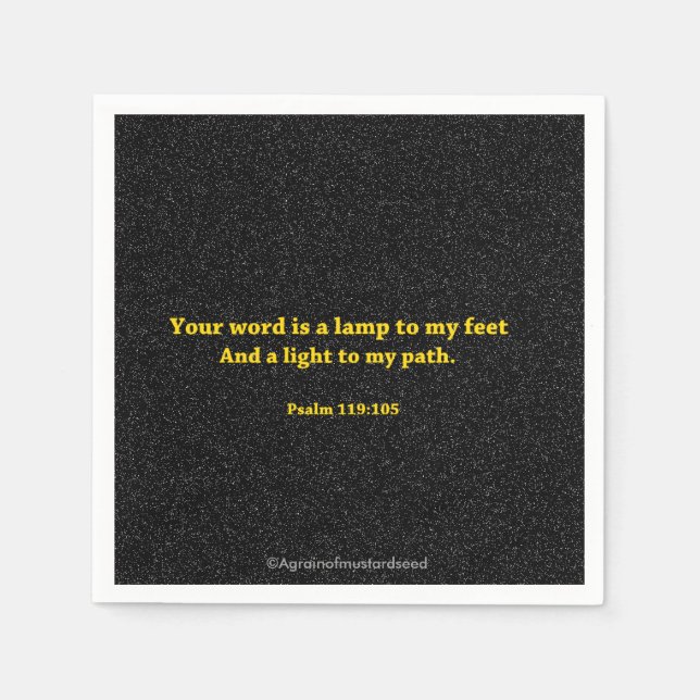 Christlich Serviette (Vorderseite)