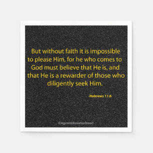 Christlich Serviette