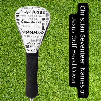 Christlich siebzehn Namen Jesu Golf Headcover