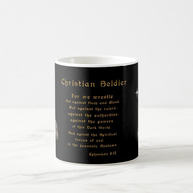 Christlich Soldaten Kaffeetasse (Mittel)