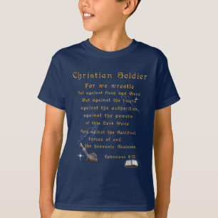 Christlich Soldaten T-Shirt