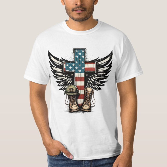 Christlich Soldier T-Shirt (Vorderseite)